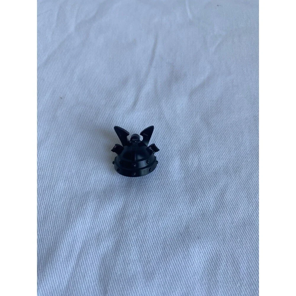 LEGO Minifig Ninja Helmet Samurai Kabuto Black #5